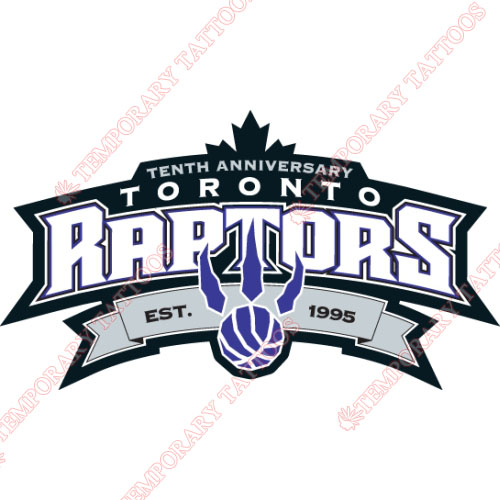 Toronto Raptors Customize Temporary Tattoos Stickers NO.1202